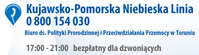 Logo Kujawsko-Pomorska Niebieska Linia