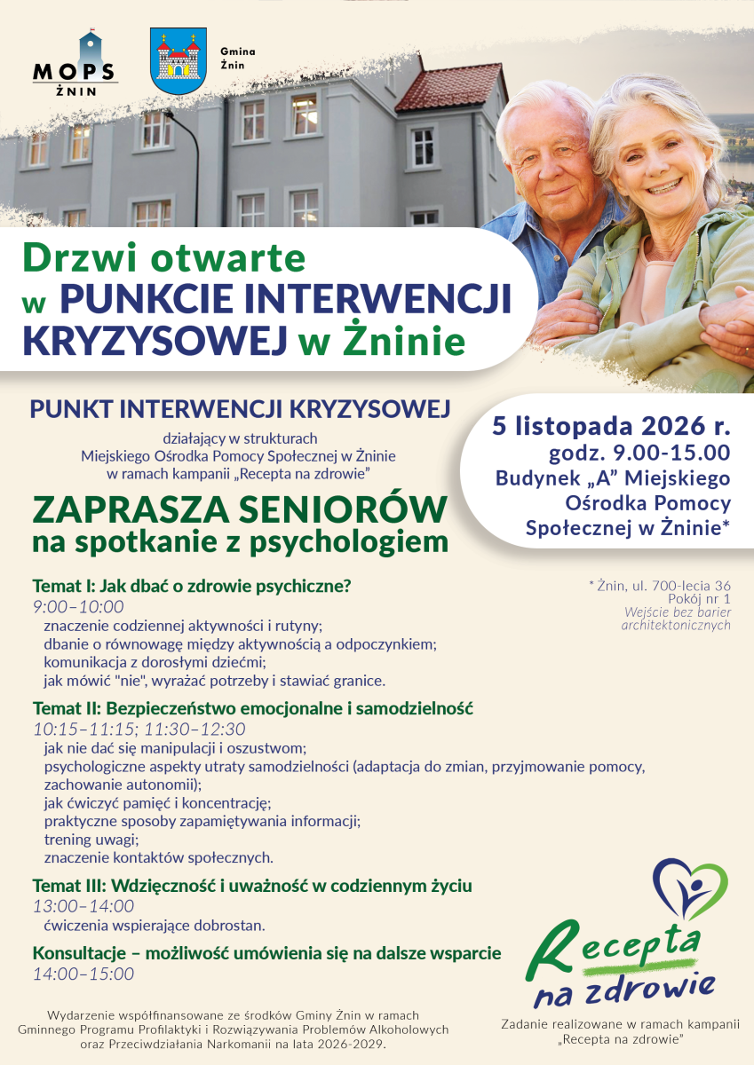 Zdjęcie: Drzwi otwarte w Punkcie Interwencji Kryzysowej