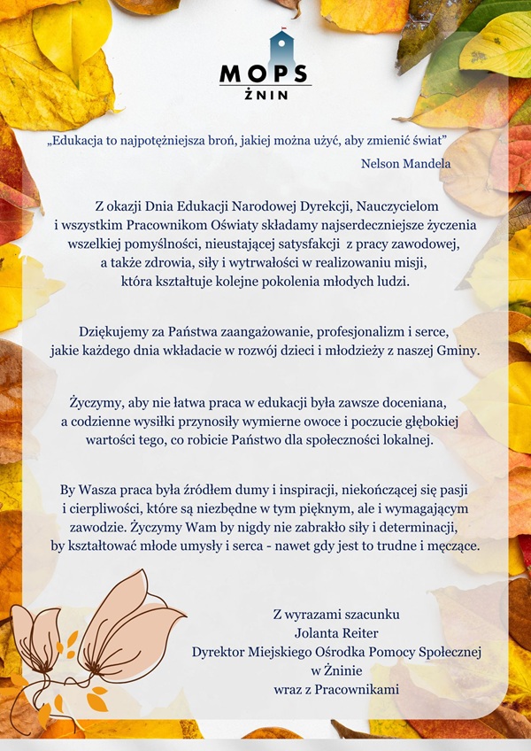 Zdjęcie: Dzień Edukacji Narodowej